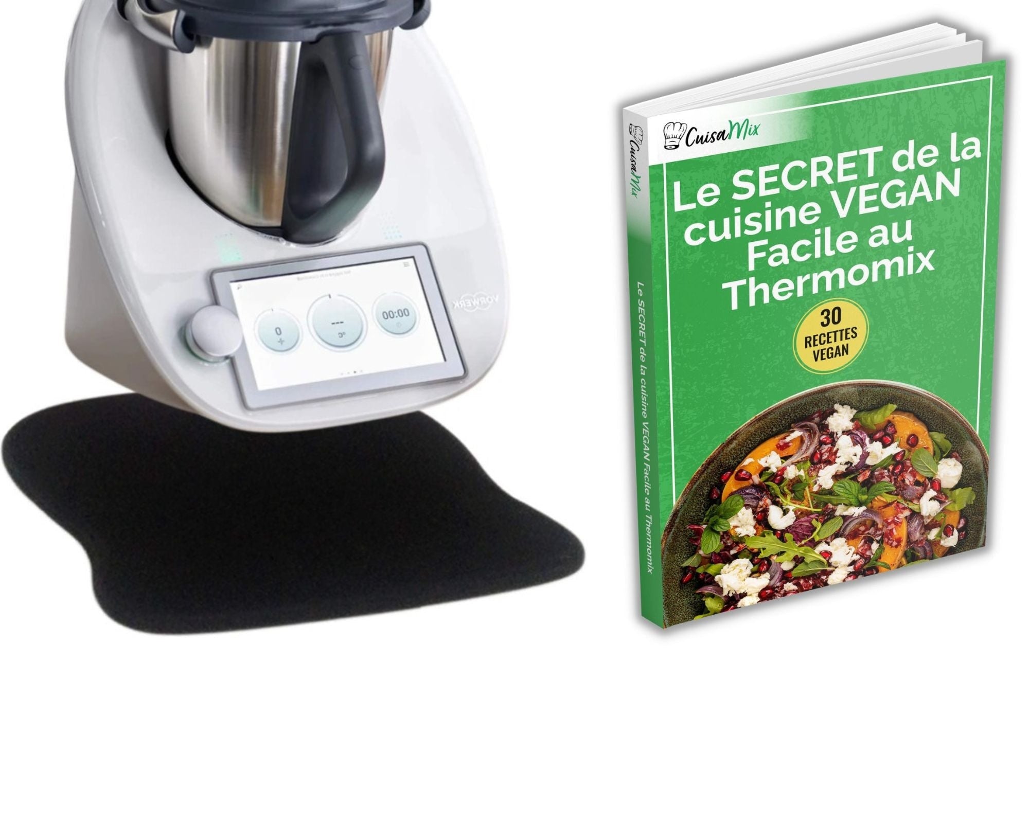 Planix - Planche Coulissante Compatible Thermomix (+ 1 Livre OFFERT)