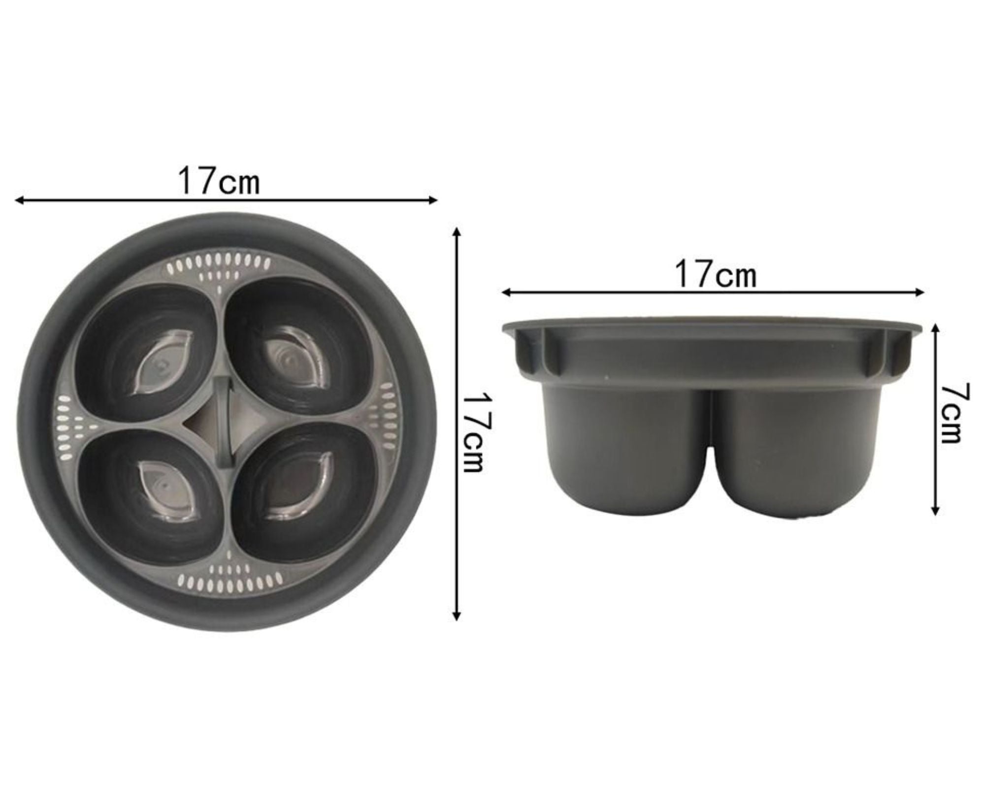 Cuisix - Cuiseur à Oeufs pour Thermomix (+ 1 OFFERT)