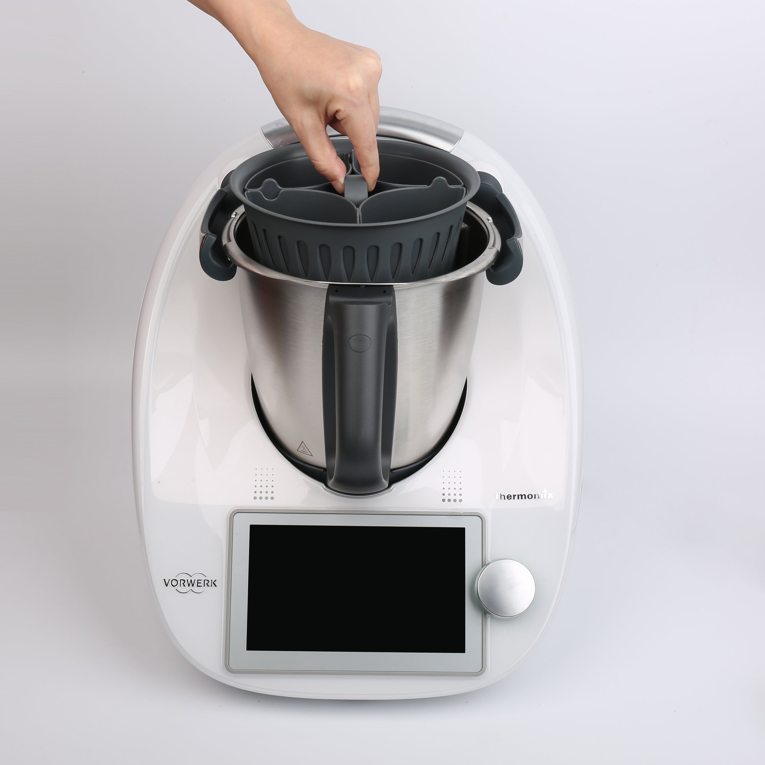 Cuirasix - Cuiseur à Oeufs 2 en 1 pour Thermomix (+1 Accessoire OFFERT)