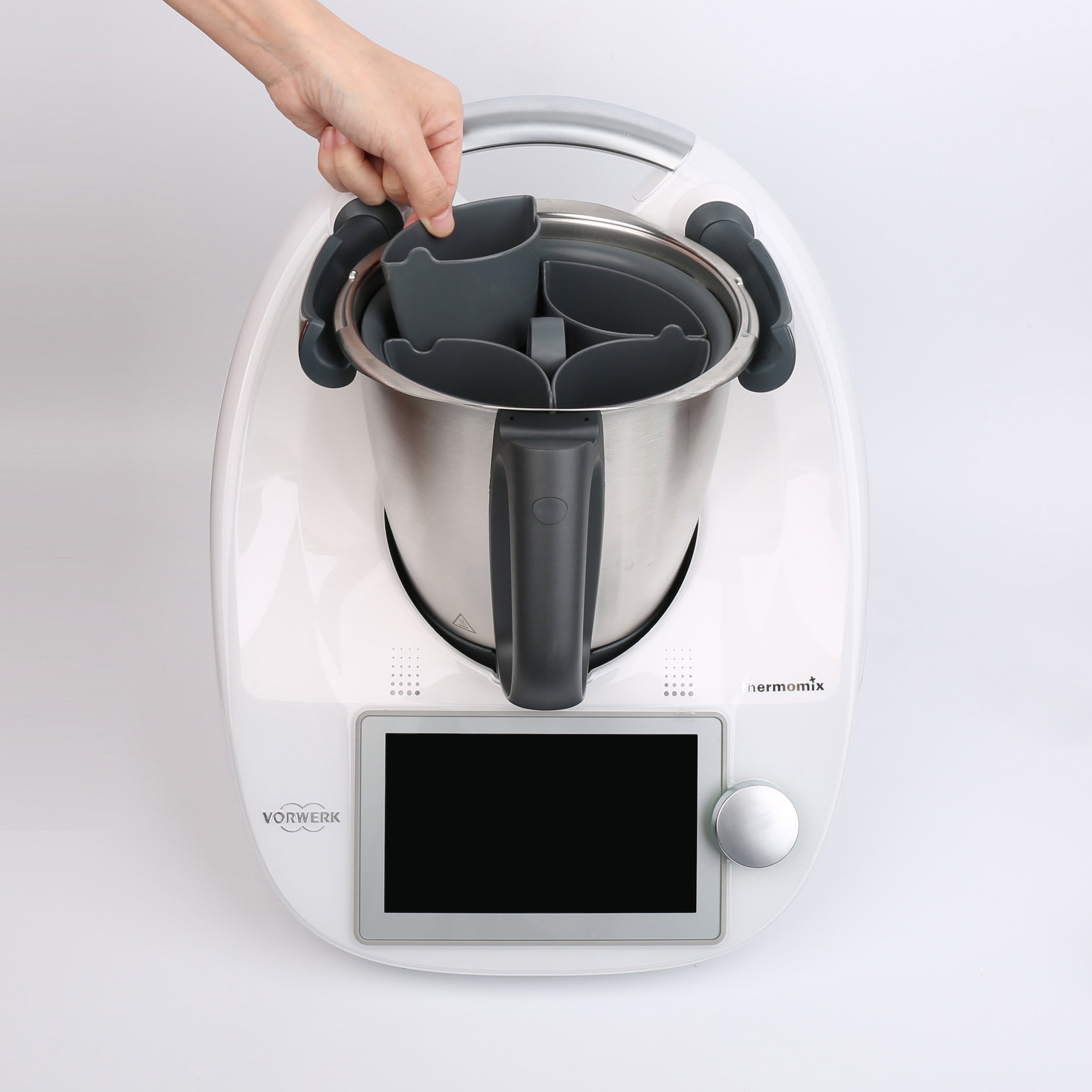 Cuirasix - Cuiseur à Oeufs 2 en 1 pour Thermomix (+1 Accessoire OFFERT)