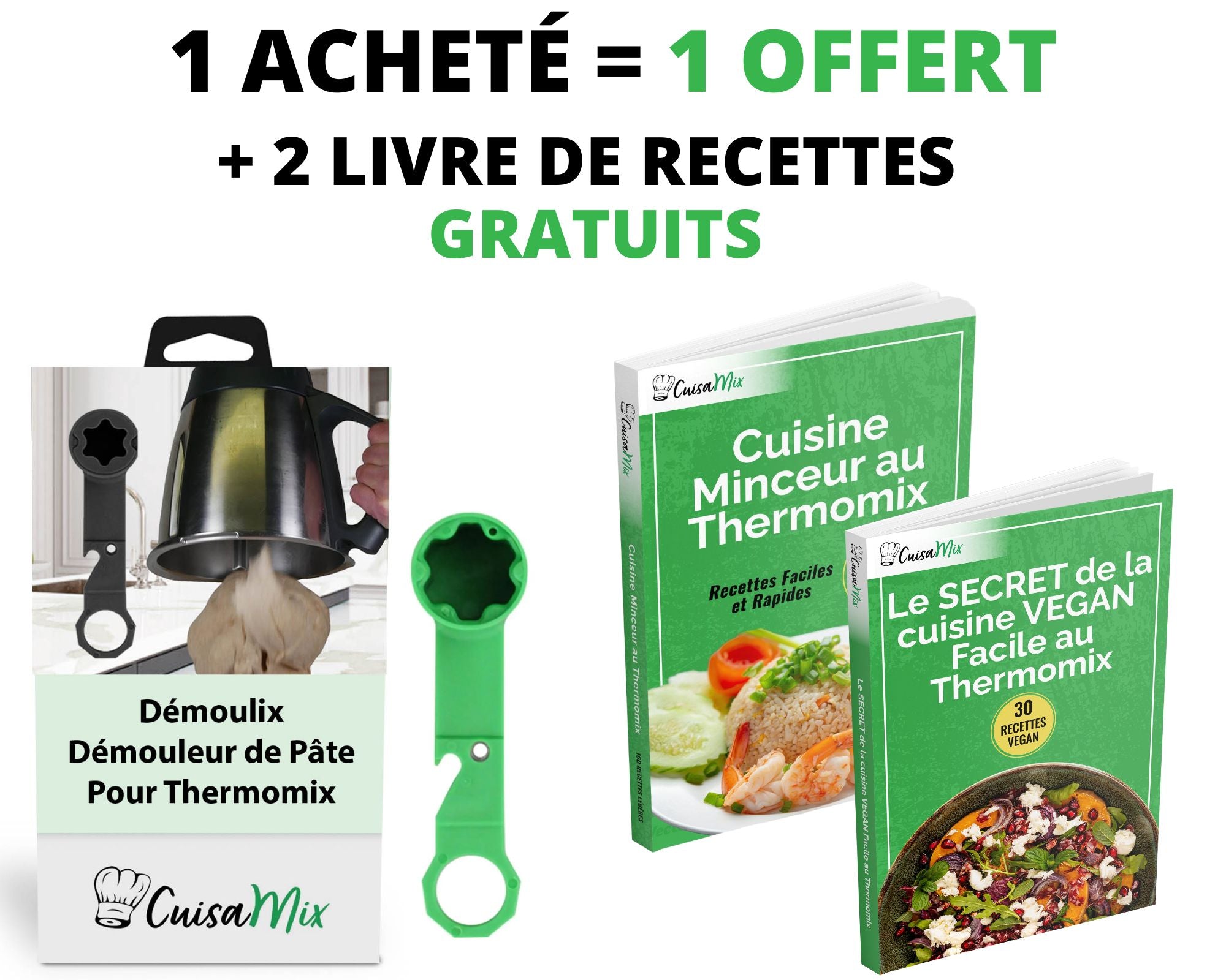 Démoulix - Démouleur de pâte pour Thermomix