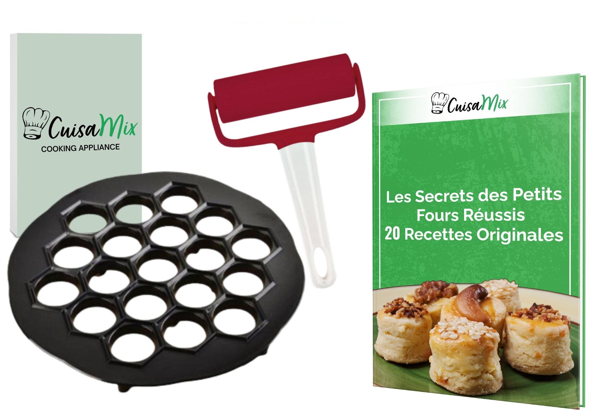 Ravix - Kit de Petits Fours (+ 1 Rouleau de Pâte OFFERT)