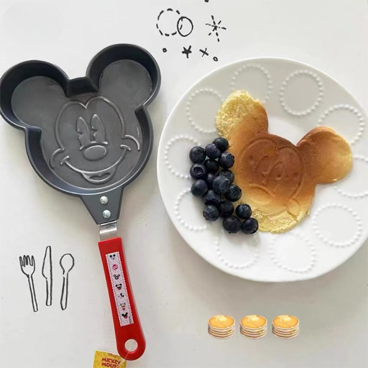 Poêle à pancake en forme de mickey