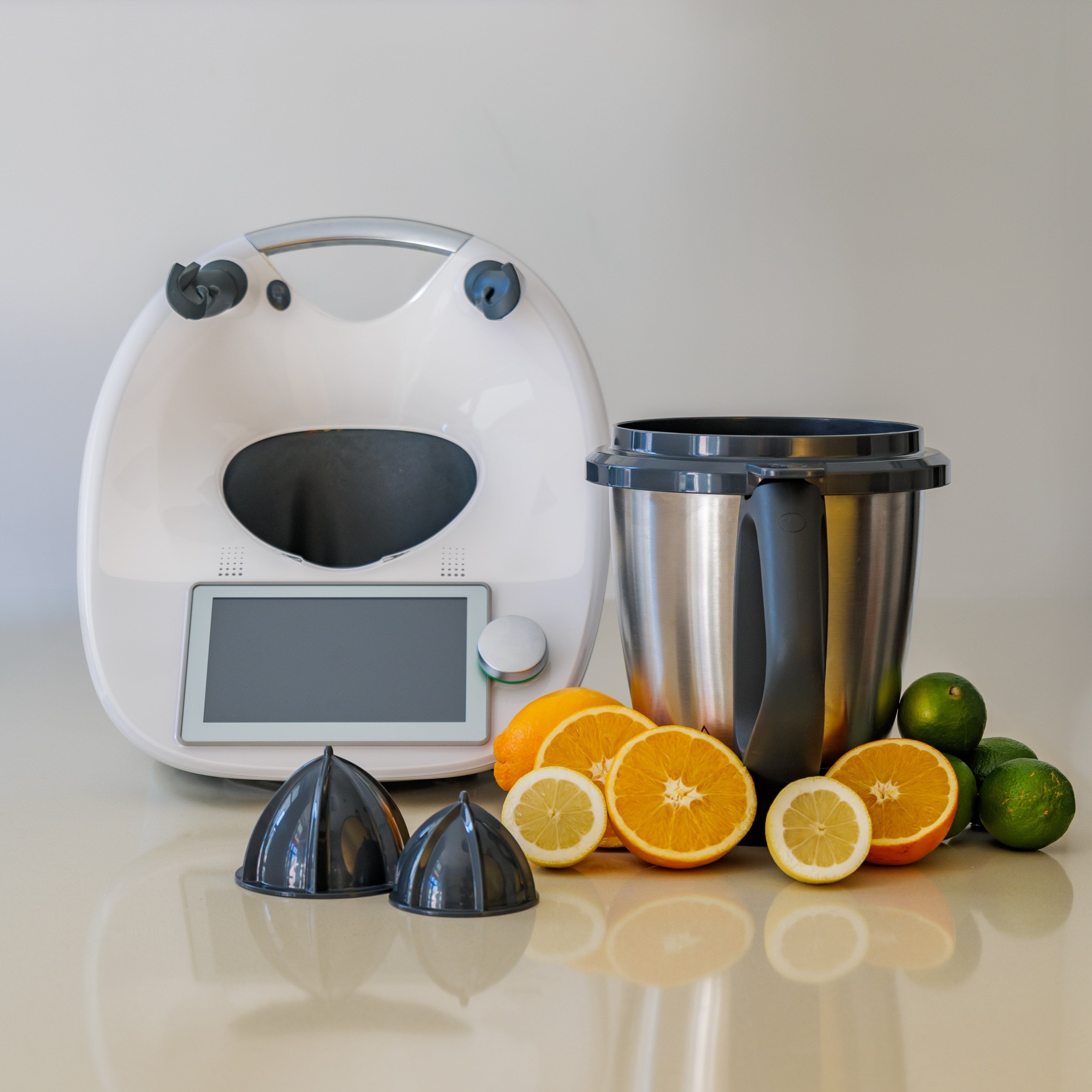 Pressix - Presse-Agrumes pour Thermomix (+ 1 Accessoire et 1 Livre OFFERTS)