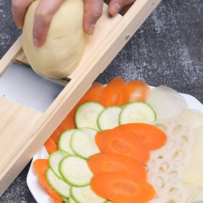 Mandoline japonaise en bois