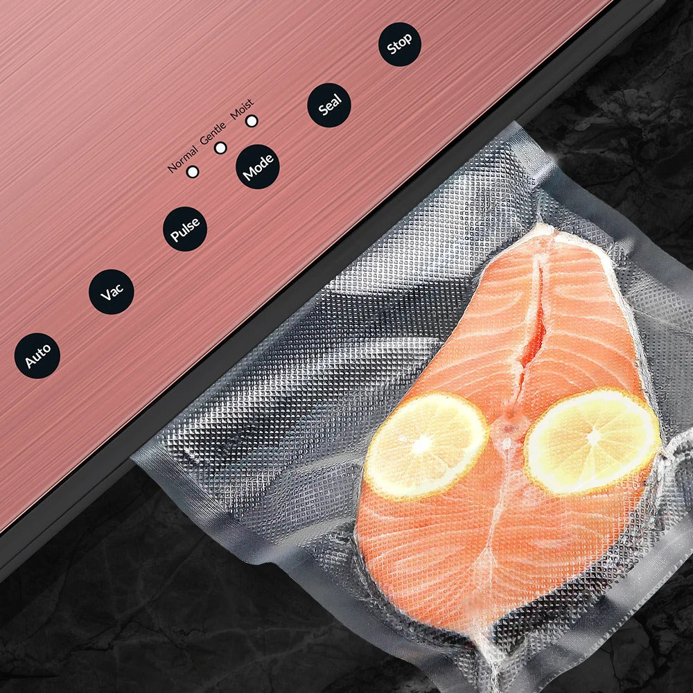 Emballage Sous Vide Alimentaire Électrique Rose