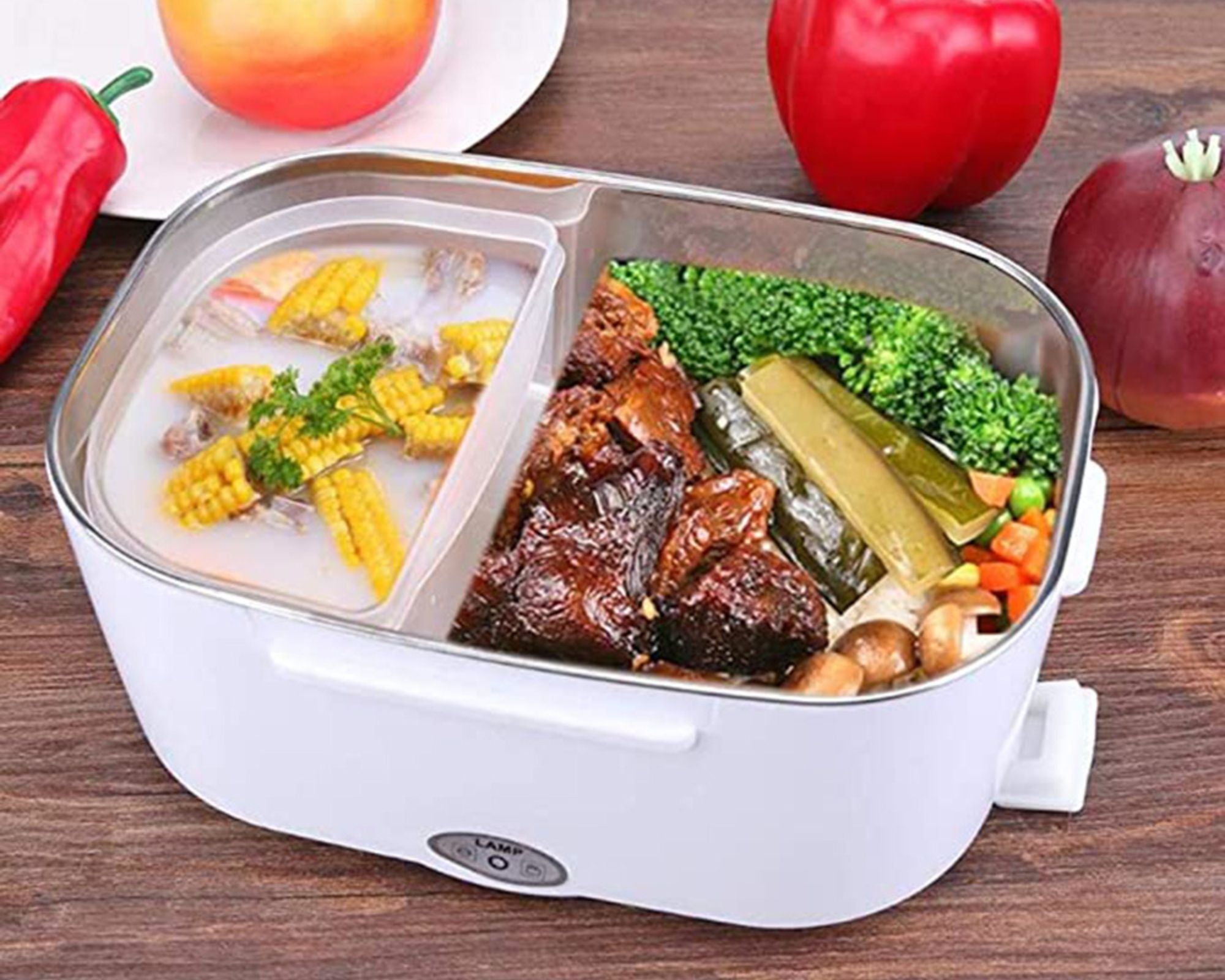 Gamix - Lunch Box Gamelle Chauffante (+ 1 Sac de Transport OFFERT)