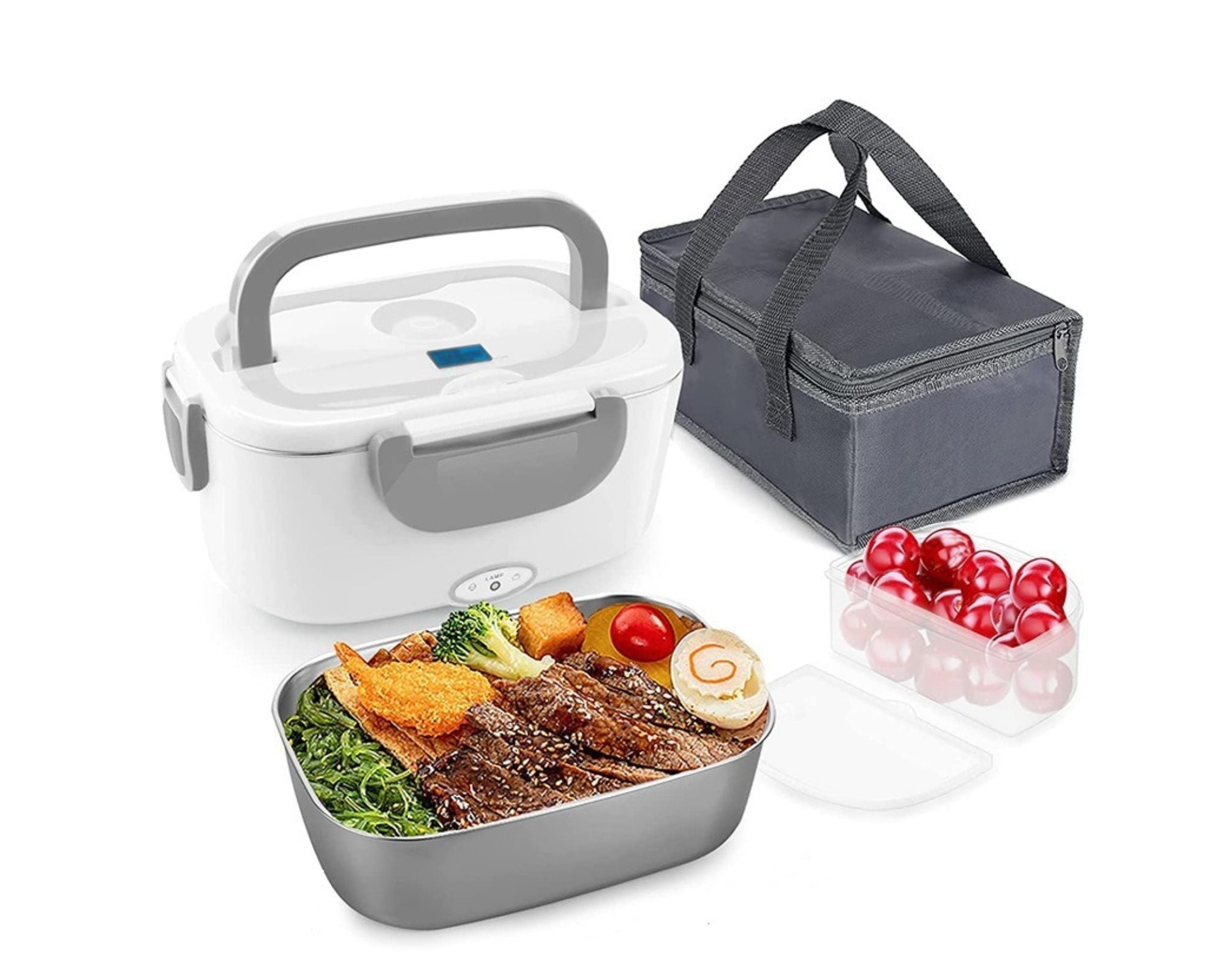 Gamix - Lunch Box Gamelle Chauffante (+ 1 Sac de Transport OFFERT)