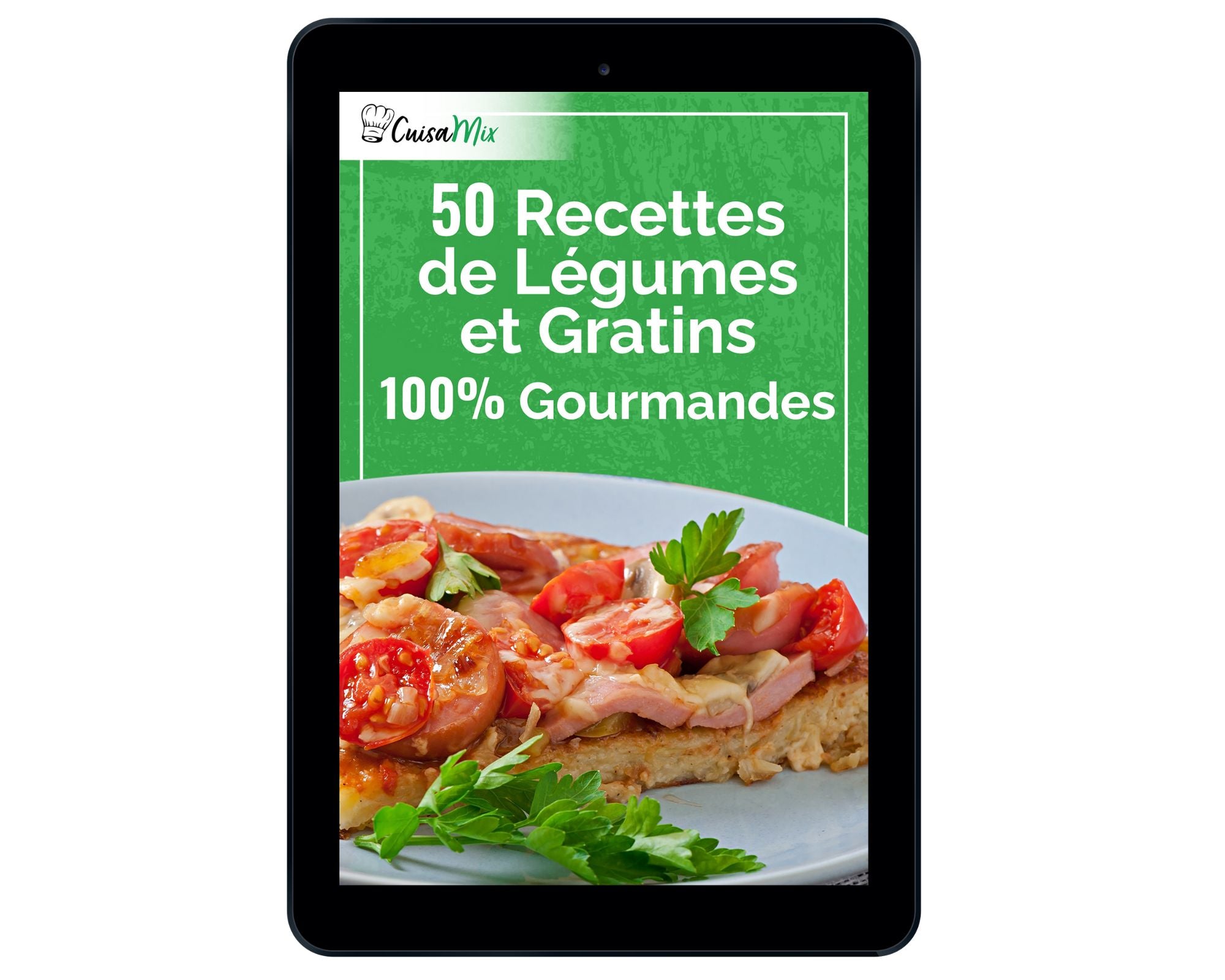 Livre de Recettes Légumes et Gratins 100% Gourmandes (eBook)